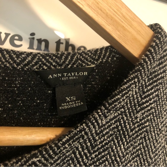 Ann Taylor Tweed Peplum Top - Picture 7 of 11